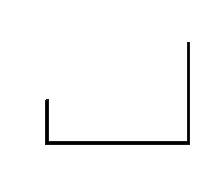 U-profiel doorsnede